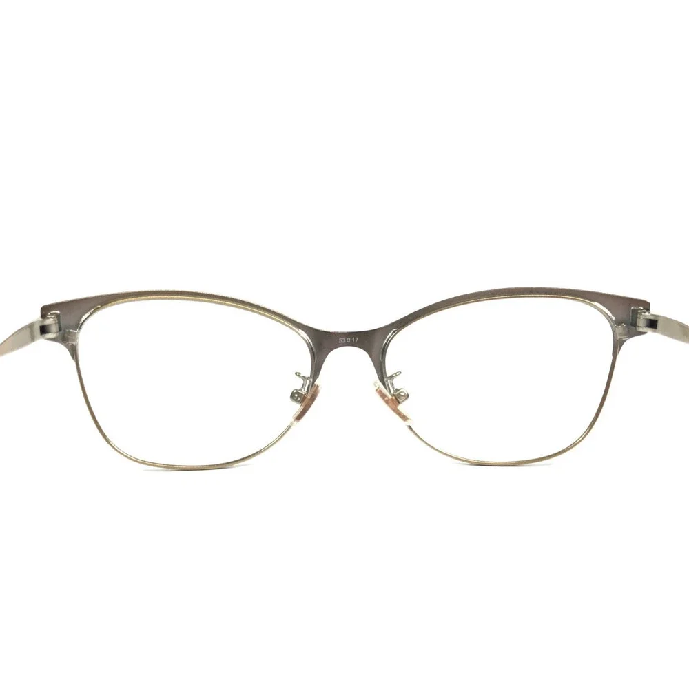 Coach Eyeglasses Frames HC5111 9346 Shiny Light Gold Cat Eye Full Rim 53-17-140